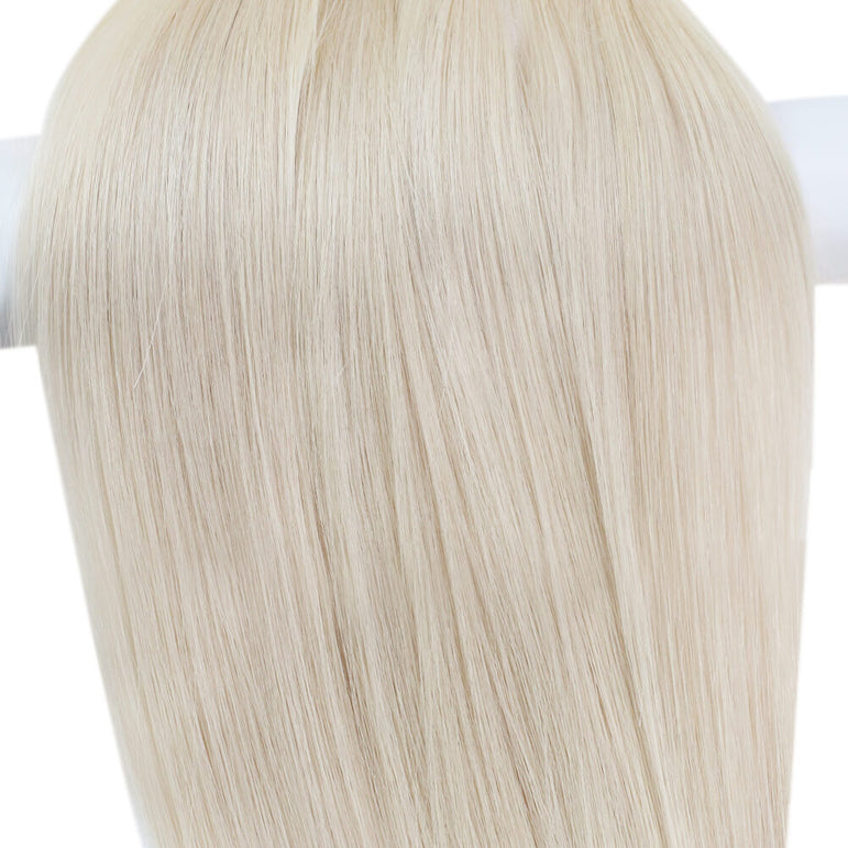 I Tips Human Hair 40G #1000 NATURAL STRAIGHT White Blonde