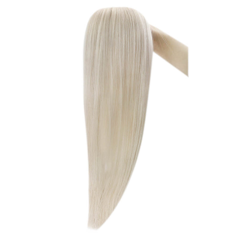 I Tips Human Hair 40G #1000 NATURAL STRAIGHT White Blonde